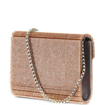 Clutch candy con glitter in rosa Jimmy choo - donna 