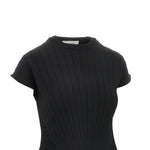 Miniabito a coste ere in nero Maxmara sportmax - donna 