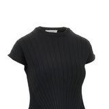 Miniabito a coste ere in nero Maxmara sportmax - donna 
