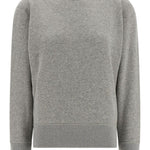 Maglione a girocollo con polsini in grigio Darkpark - donna 