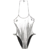 Costume intero dark silver the attico - donna 