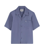 Camicia a mezza manica Kendry in blue 
