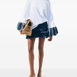 Minigonna la mini jupe playa in blu Jacquemus - donna 