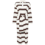 Abito a righe con colletto in bianco Feng Chen Wang - donna 