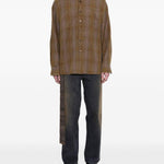 Camicia Borrowed a quadri multicolor Our Legacy  - uomo 