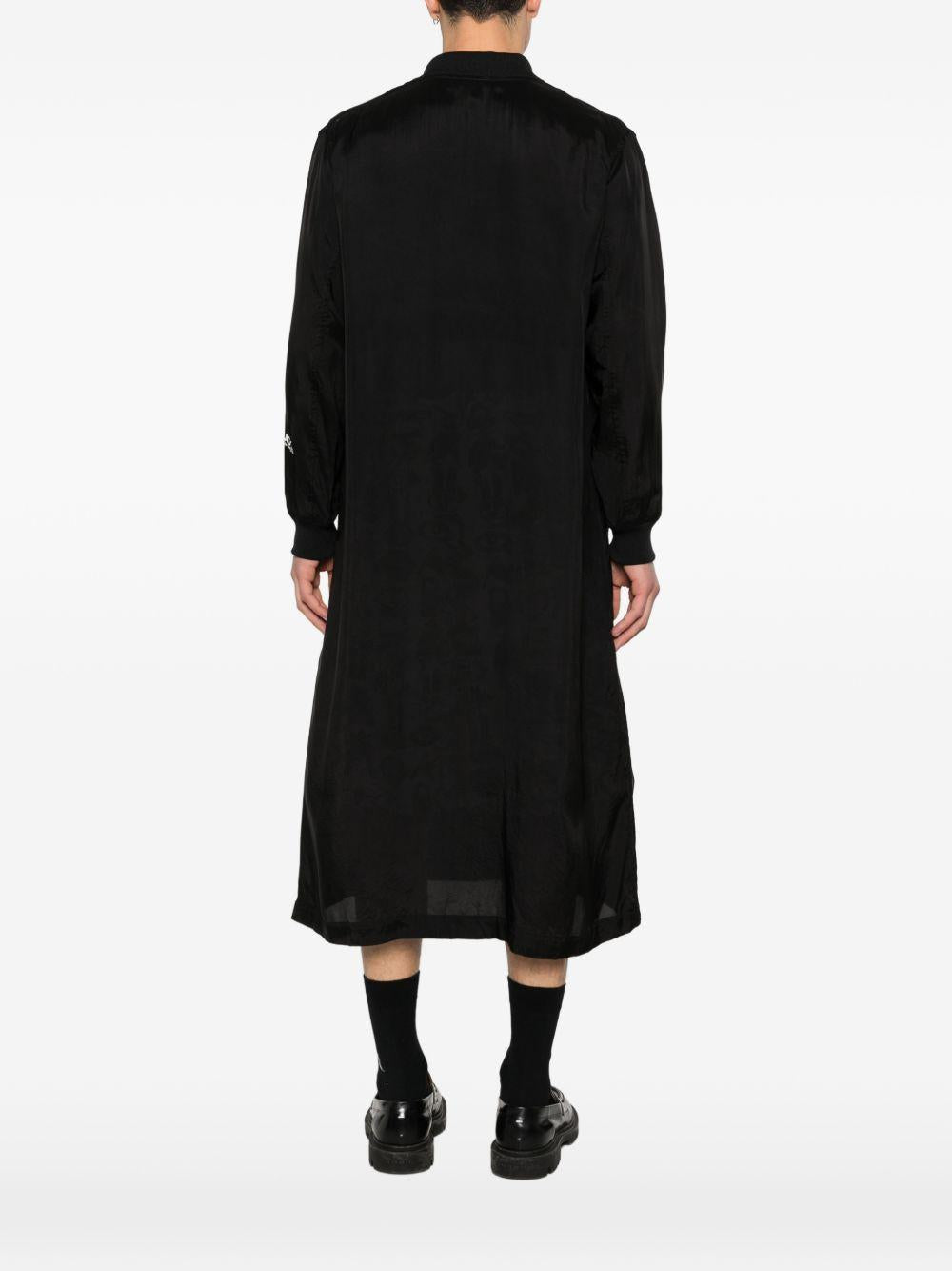 Cappotto leggero monopetto in nero Comme Des Garçons Black - unisex 