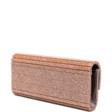 Clutch sweetie con logo in rosa Jimmy choo - donna 
