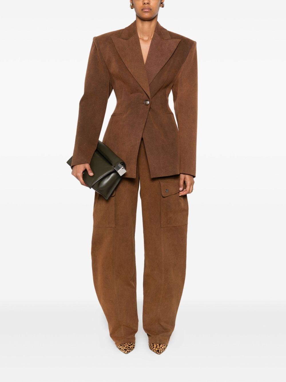Cargo con cintura in marrone The andamane - donna 