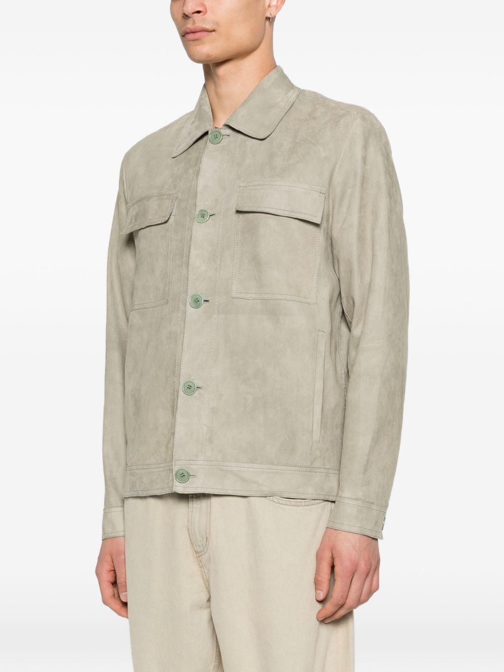 Giacca con tasche applicate in beige Salvatore santoro - uomo 