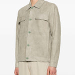 Giacca con tasche applicate in beige Salvatore santoro - uomo 