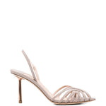 Sandali con cinturini glitter in rosa Le silla - donna 