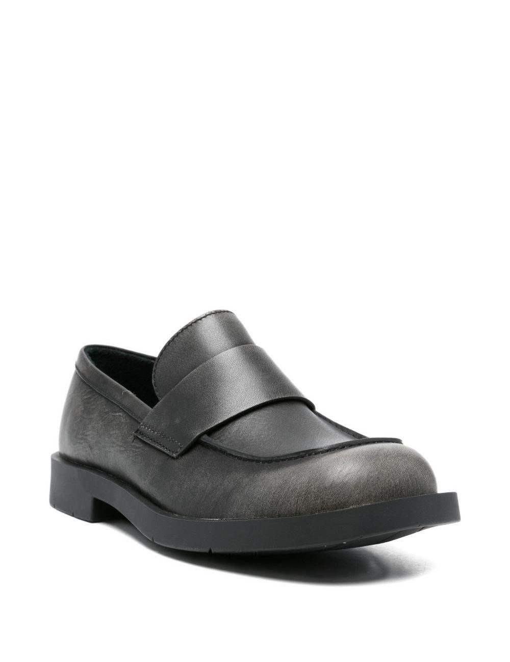 Mocassini con punta quadrata Camper lab in grigio - uomo 