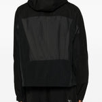 Giacca con cappuccio e zip in nero Y-3 - uomo 