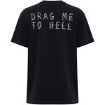 T-shirt con stampa grafica in nero 44 label group - uomo 