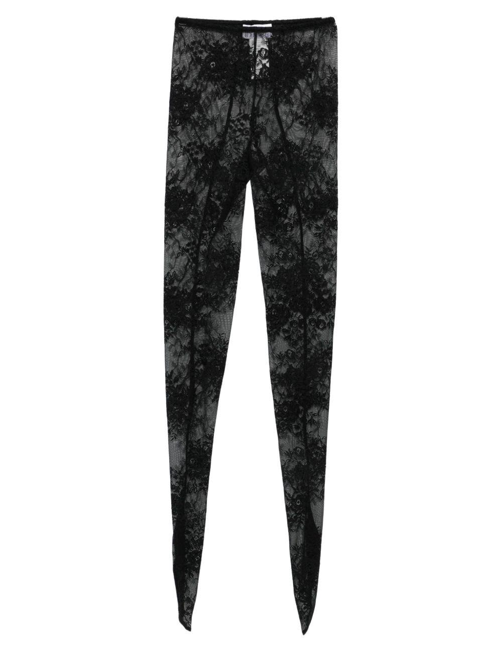 Pantaloni skinny in nero Giuseppe di morabito - donna 
