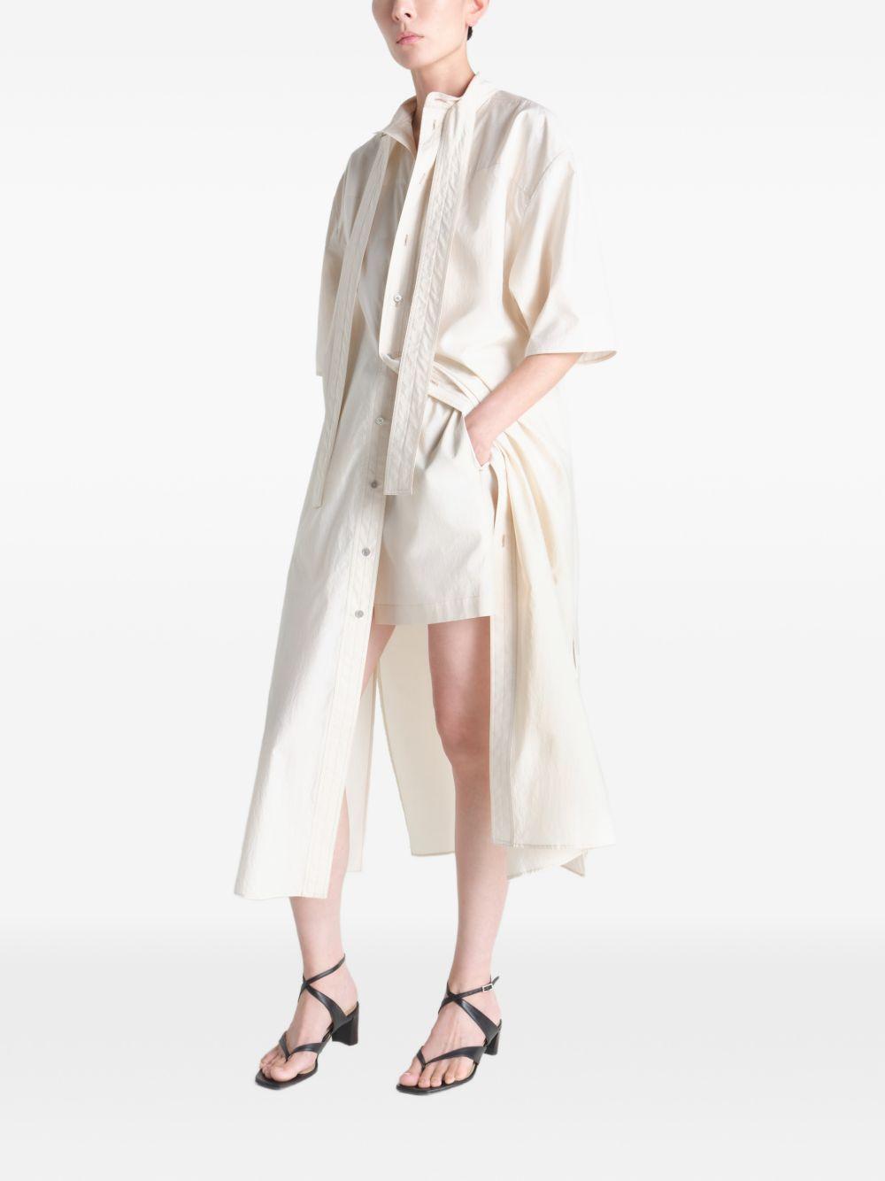 Abito midi con cintura in avorio LEMAIRE  - donna 