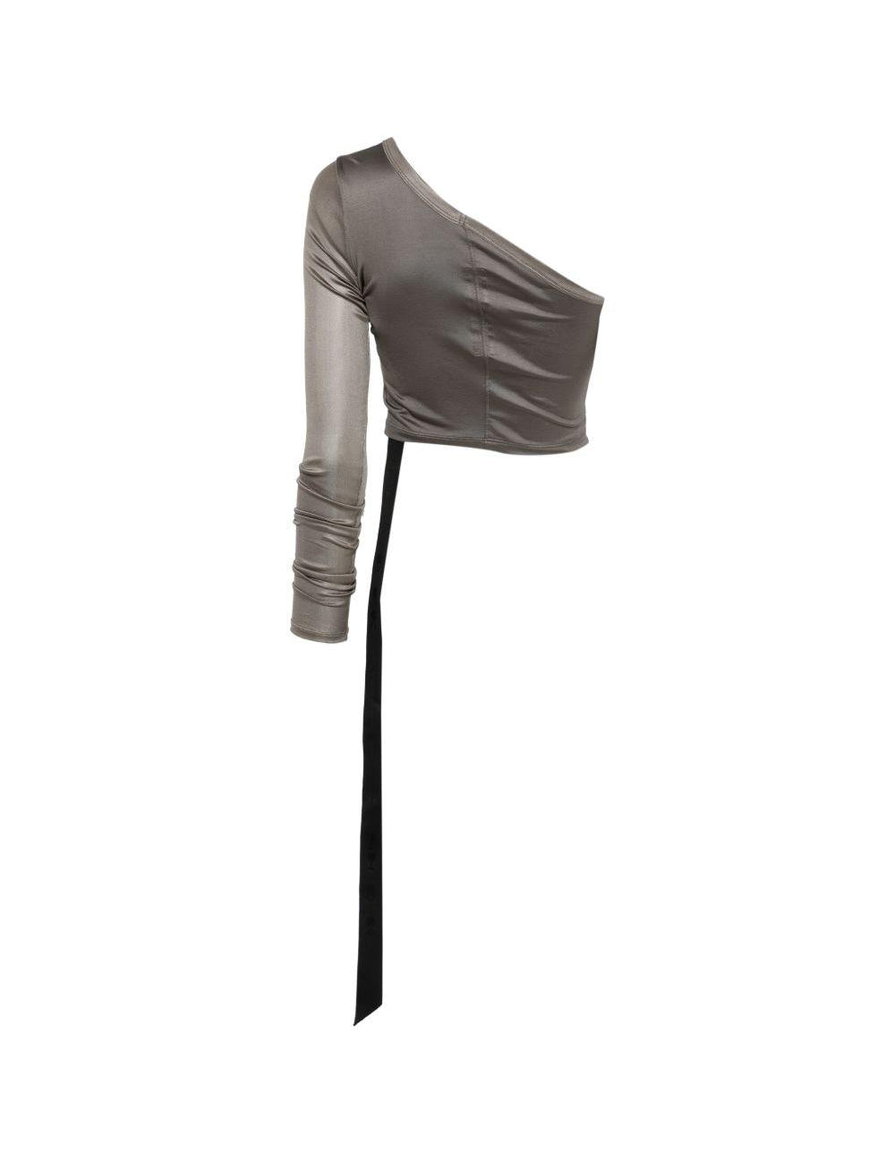 Top monospalla  in grigio Rick owens drkshdw - donna 