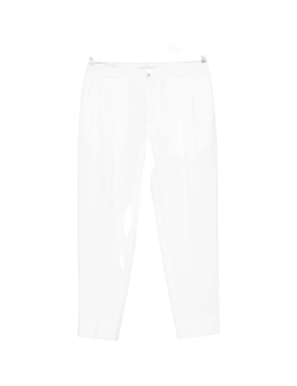 Pantaloni portobellos con pieghe in bianco Briglia 1949 - uomo 