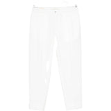 Pantaloni portobellos con pieghe in bianco Briglia 1949 - uomo 