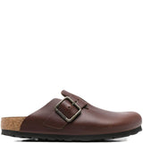 Mules boston in marrone Birkenstock - uomo 