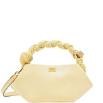 BORSA A MANO BOU MINI IN GIALLO GANNI - DONNA 