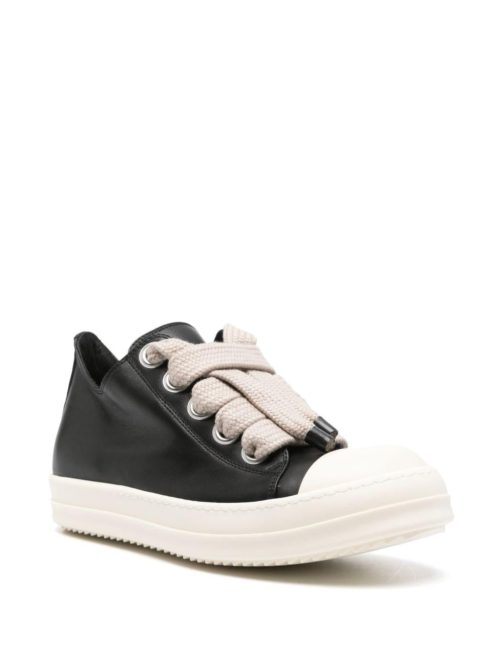 Sneakers in pelle Jumbolace in nero 