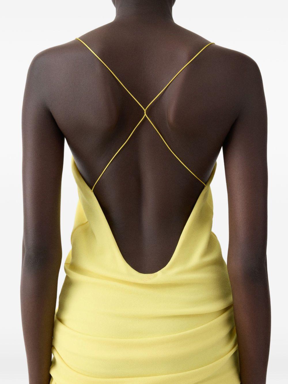 ABITO LA ROBE ABIHA IN GIALLO JACQUEMUS - DONNA 