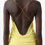ABITO LA ROBE ABIHA IN GIALLO JACQUEMUS - DONNA 