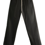 Pantaloni con coulisse in nero Rick owens - uomo 