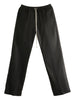 Pantaloni con coulisse in nero Rick owens - uomo