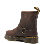 Stivaletti con cinturini anistone in marrone Dr.Martens - uomo 