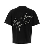 T-shirt con stampa slogan in nero Represent - uomo 