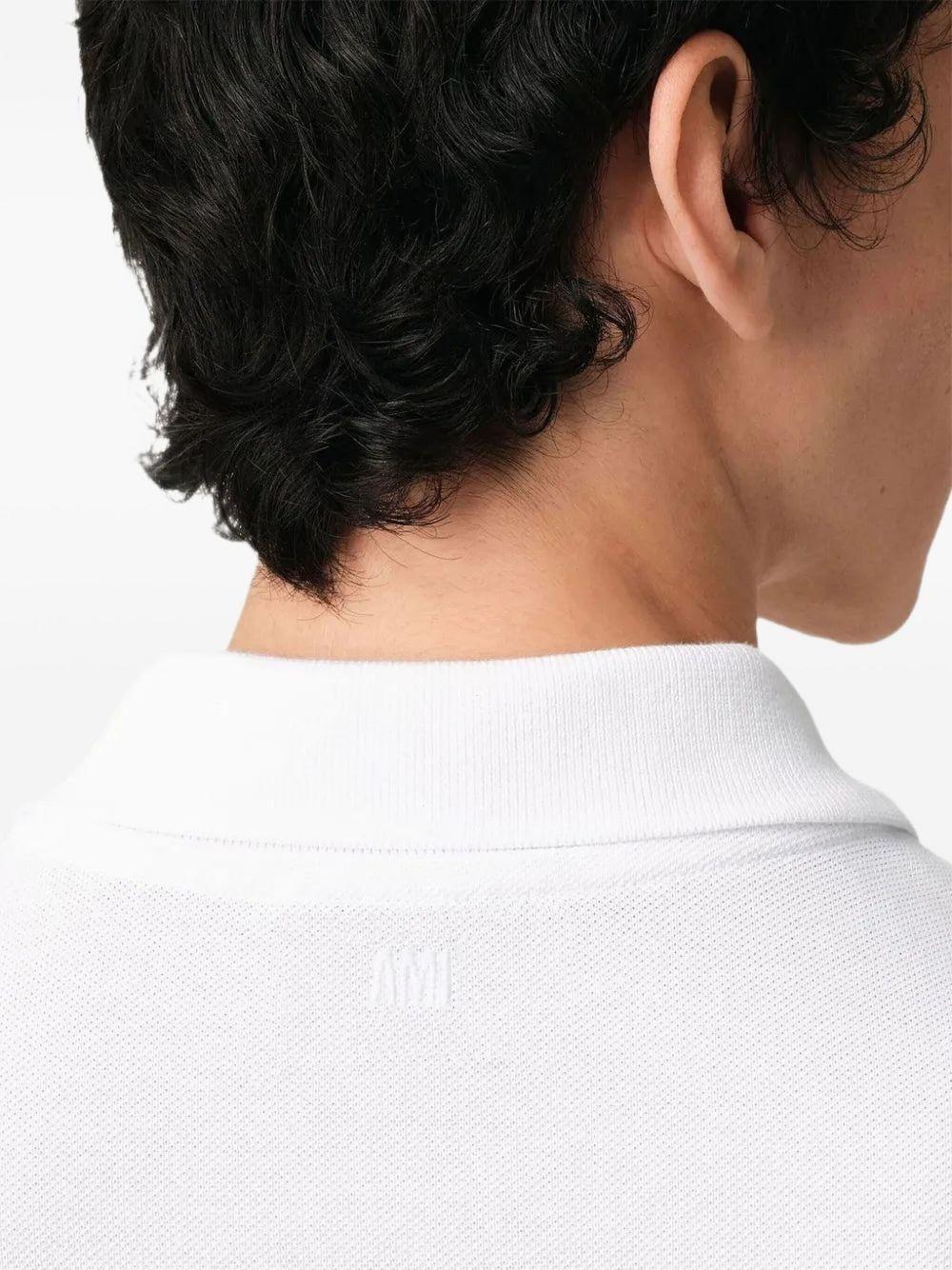 Polo Ami de Coeur in bianco 