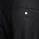 Pantaloni a gamba dritta albert in nero Grayed - uomo 