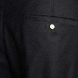 Pantaloni a gamba dritta albert in nero Grayed - uomo 
