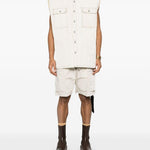 Gilet SL Tommy Jumbo in avorio Rick Owens DRKSHDW - uomo 