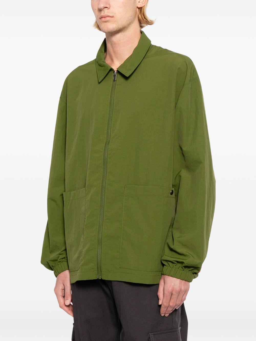 Giacca-camicia in nylon in verde The north face - uomo 