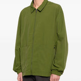 Giacca-camicia in nylon in verde The north face - uomo 