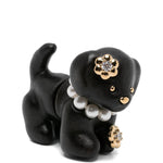 Orecchini a forma di cucciolo in marrone Yvmin - donna 