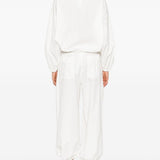 Giacca -camicia con tasche origano in bianco Maxmara weekend - donna 