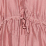 Camicia dalida con cordino in vita in rosa The latest - donna 