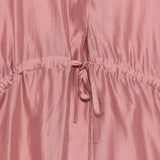 Camicia dalida con cordino in vita in rosa The latest - donna 