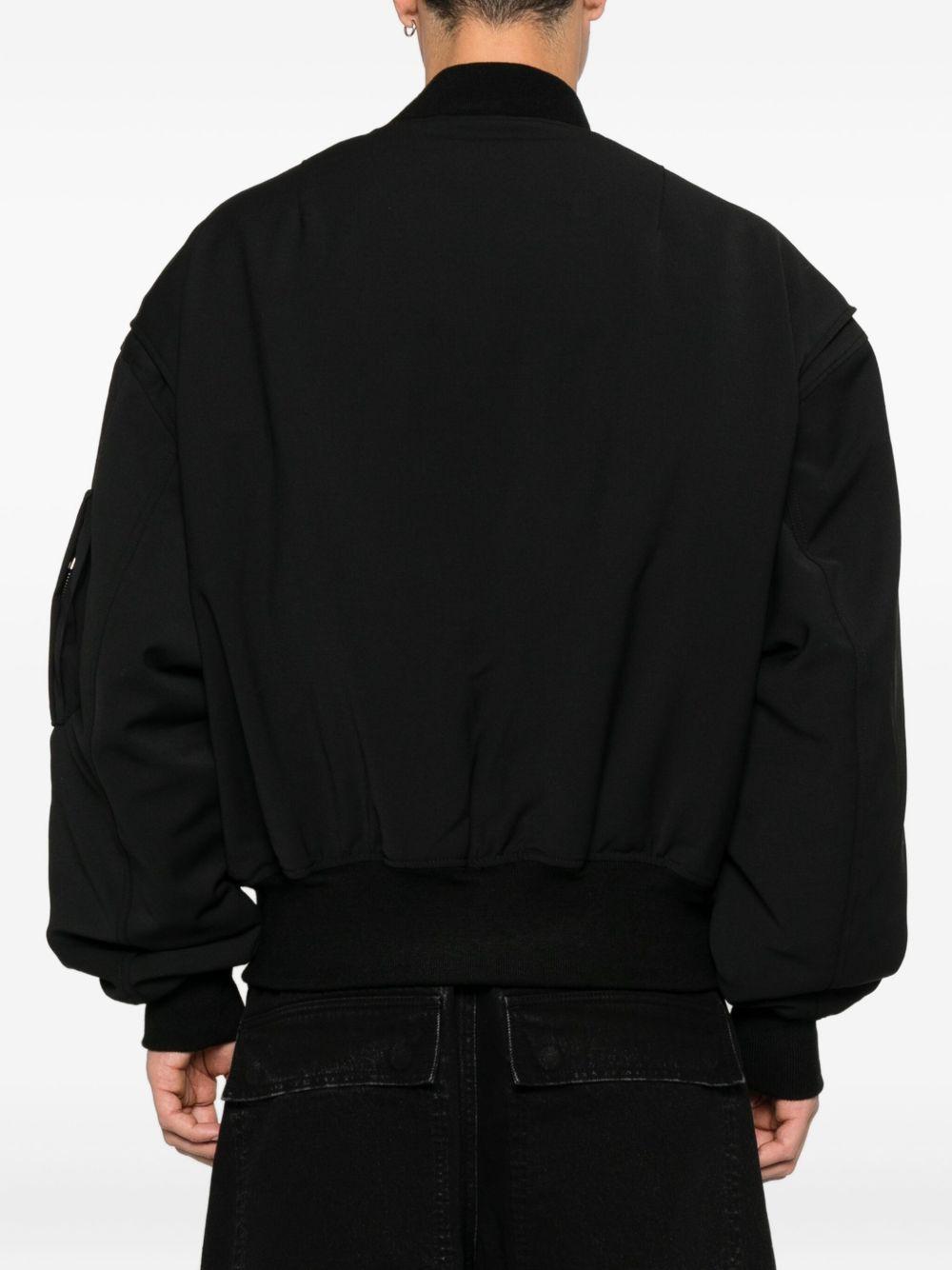 Giacca bomber broad  in nero Entire studios - unisex 