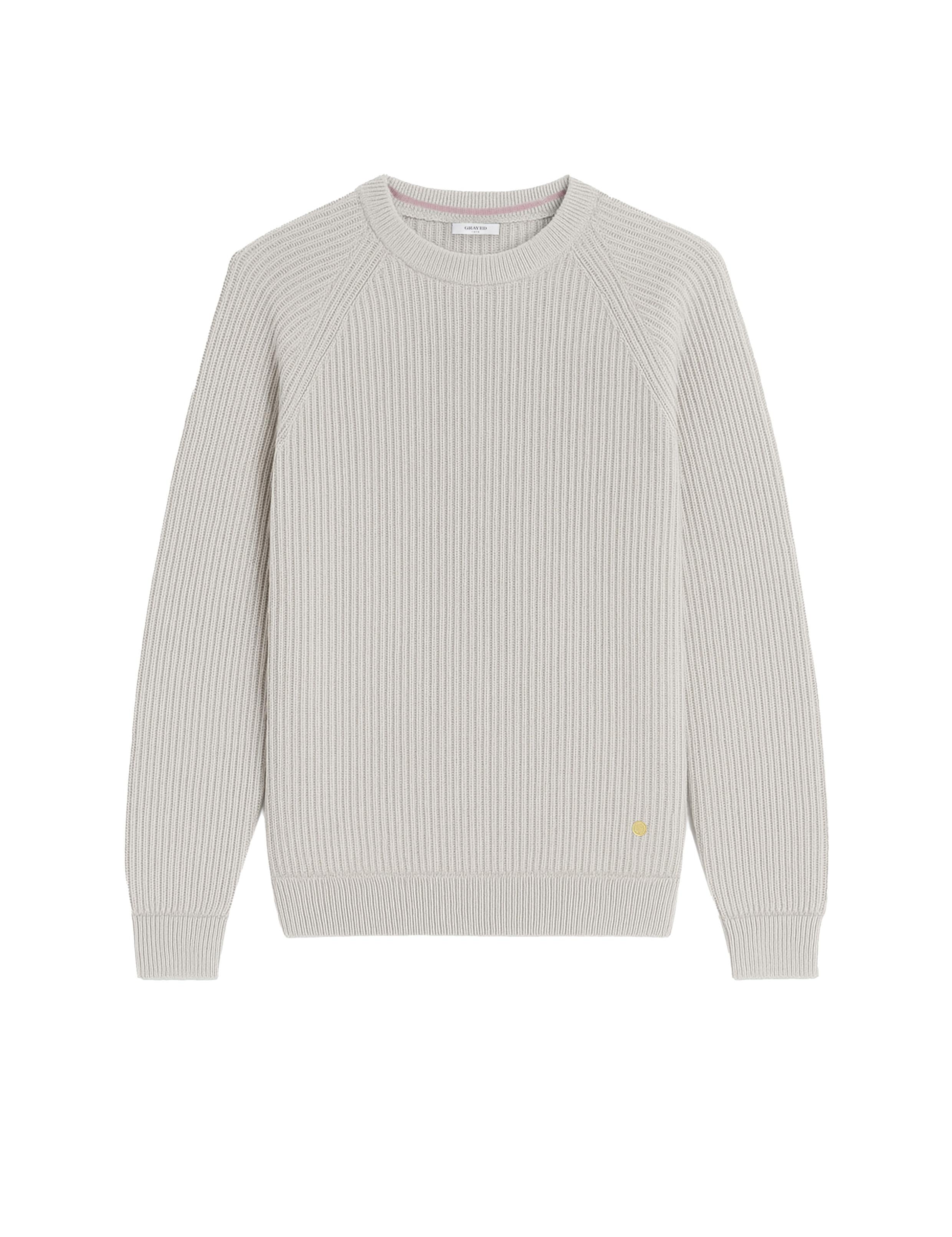 Maglione in lana e cashmere in grigio Grayed - uomo 