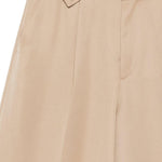 Shorts con dettaglio a bottone in beige Simone rocha - donna 