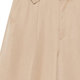 Shorts con dettaglio a bottone in beige Simone rocha - donna 