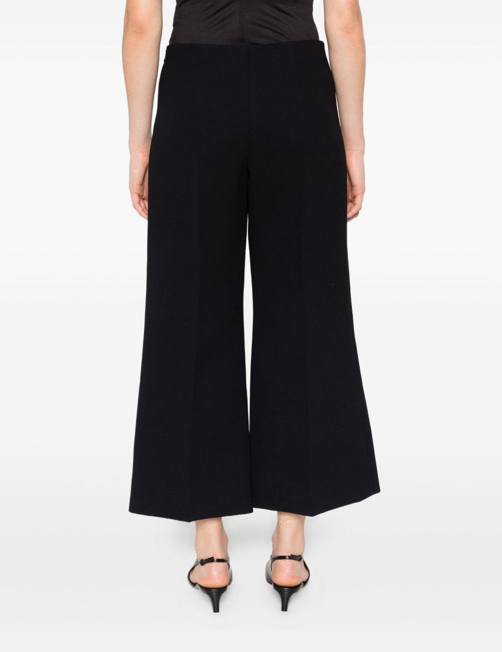 Pantaloni in seta nero Khaite - donna 