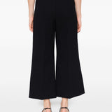 Pantaloni in seta nero Khaite - donna 
