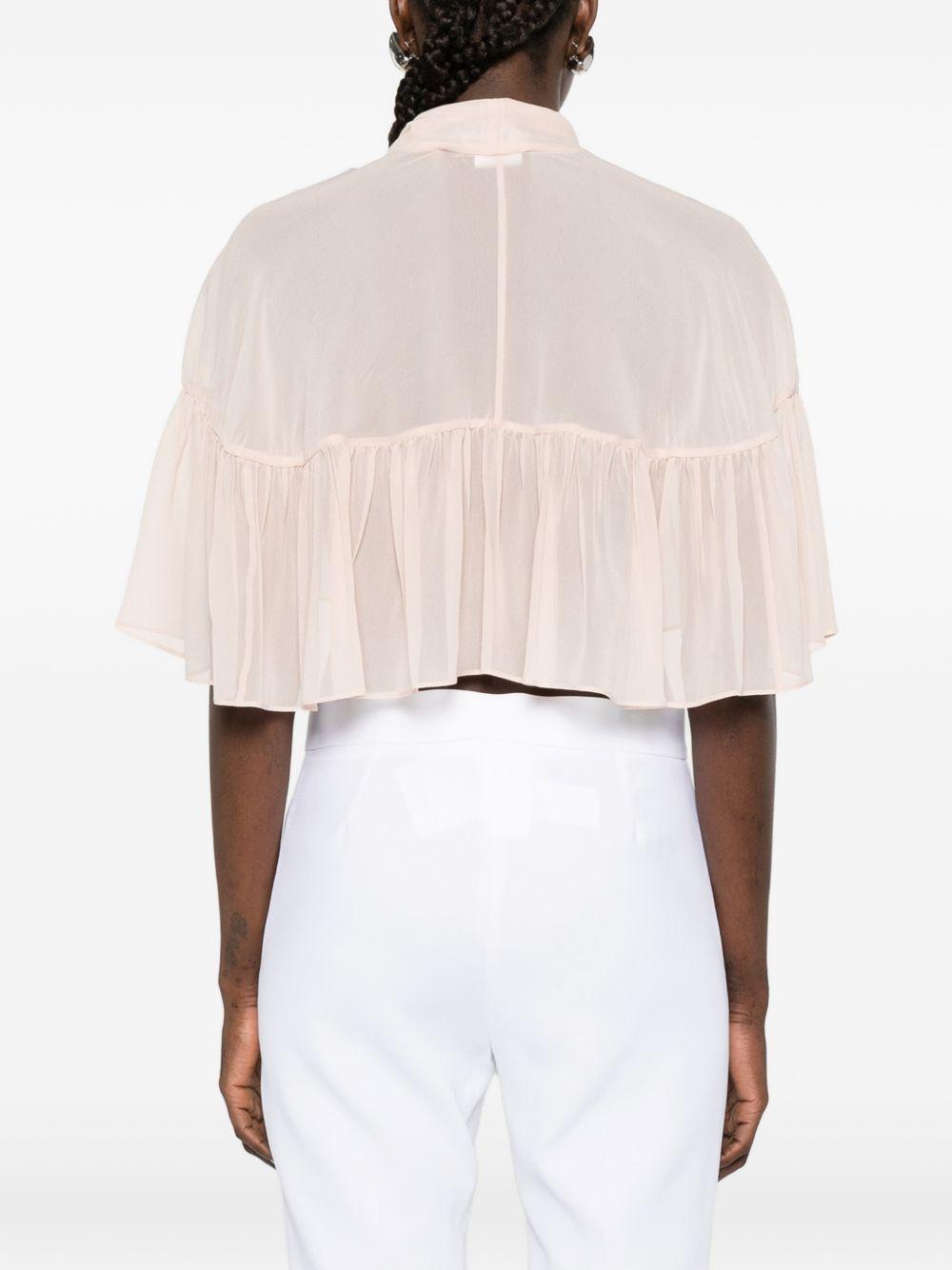 Blusa con fiocco in rosa chiaro Max Mara - donna 