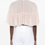 Blusa con fiocco in rosa chiaro Max Mara - donna 